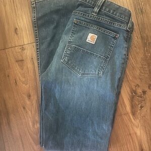 Carhartt Men's Relaxed Fit Blue Jeans